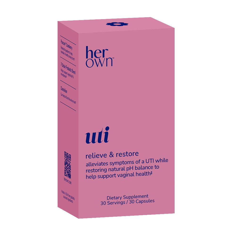 Her Own Uti Relieve Supplement Capsule, 30 Servings, 30 Ea